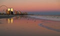 Myrtle Beach, South Carolina Sunset Glow Royalty Free Stock Photo