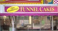 Food Truck Selling Old Fashioned Funnel Cakes Royalty Free Stock Photo