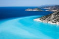Myrtos Beach, Kefalonia Island, Greece Royalty Free Stock Photo