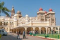 Mysore Palace Complex Royalty Free Stock Photo