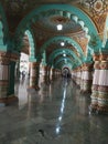 Mysore palace corridor view