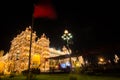 Mysore Palace during Dasara (Vijaya Dashami) Festivals, Mysuru, Karnataka, India.