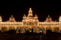 Mysore Palace lights