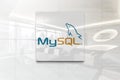 Mysql on iphone realistic texture