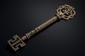 Mysterious Ancient magic key. Generate Ai