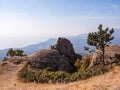 Mysterious, bizarre rocks on the mountains