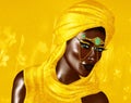 Mysterious Black Arab Woman from the Saharan sands