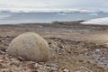 Mysterious boulders and pebbles of Champ Island Royalty Free Stock Photo