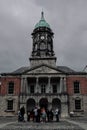 Mysterious building in a historical city of Dublin