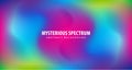 Mysterious Calm Spectrum vector illustration. Blurred multicolour gradient. Abstract Aura background design for wallpaper