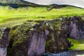 The mysterious canyon in Iceland Royalty Free Stock Photo