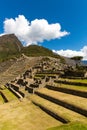 Mysterious city - Machu Picchu, Peru,South America. The Incan ruins.
