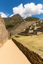 Mysterious city - Machu Picchu, Peru,South America. The Incan ruins.