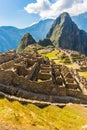 Mysterious city - Machu Picchu, Peru,South America. The Incan ruins.