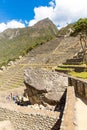 Mysterious city - Machu Picchu, Peru,South America. The Incan ruins.