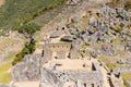 Mysterious city - Machu Picchu, Peru,South America. The Incan ruins and terrace. Example of polygonal masonry