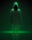 Hacker ghost cybercriminal