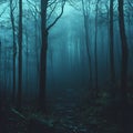 Mysterious Forest Path Royalty Free Stock Photo