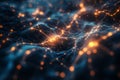 Luminous Parallax Neural Cloud Up Close