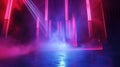 A mysterious haze envelops the stage punctuated by bursts of brilliant laser light transporting the audience to a
