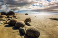 The mysterious huge round boulders