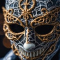 Mysterious masked man for Halloween Royalty Free Stock Photo