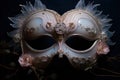 Mysterious moonstone masks, concealing identities and granting hidden powers - Generative AI