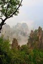 Mysterious Mountain Zhangjiajie.