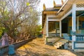 Mysterious old ancient Phnom Krom temple on the hill near Siem Reap, Cambodia Royalty Free Stock Photo