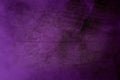 Mysterious purple fog transparent and mystical covered wooden surface close-up