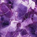 Mysterious Purple Marble With Cracked Gossamer Fabrics - Kerem Beyit Inspired Royalty Free Stock Photo