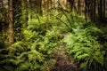 Mysterious Rainforest Royalty Free Stock Photo
