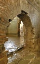 Mysterious Roman Cisterns in Fermo town, Marche region, Italy