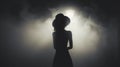 Mysterious Silhouette: A Captivating Image Of Fog And Intrigue