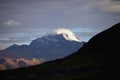 The mysterious snow mountains of tibet Royalty Free Stock Photo