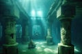 mysterious submerged city discovered by a submersible