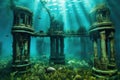 mysterious submerged city discovered by a submersible