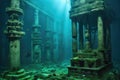 mysterious submerged city discovered by a submersible