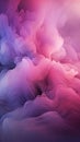 Mysterious Swirling Fog in Pink, Magenta, and Purple Hues