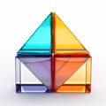 Mysterious Symbolism: Colorful Glass Cubes In 3d By Norman Foster