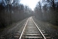 Mysterious Tracks Royalty Free Stock Photo