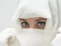Mysterious woman Royalty Free Stock Photo