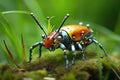 The mysterious world of miniature insects in the grass