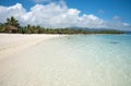 Mystery Island: Tropical Beach Paradise Royalty Free Stock Photo