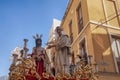 Mystery Procession of the Brotherhood of San Benito, Holy Week in Seville Royalty Free Stock Photo