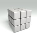 White cube puzzle