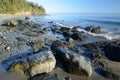 Mystic beach scene