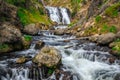 Mystic Falls in Yellowstone National Park Royalty Free Stock Photo