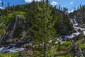 Mystic Falls Yellowstone National Park Royalty Free Stock Photo