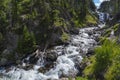 Mystic Falls Yellowstone National Park Royalty Free Stock Photo